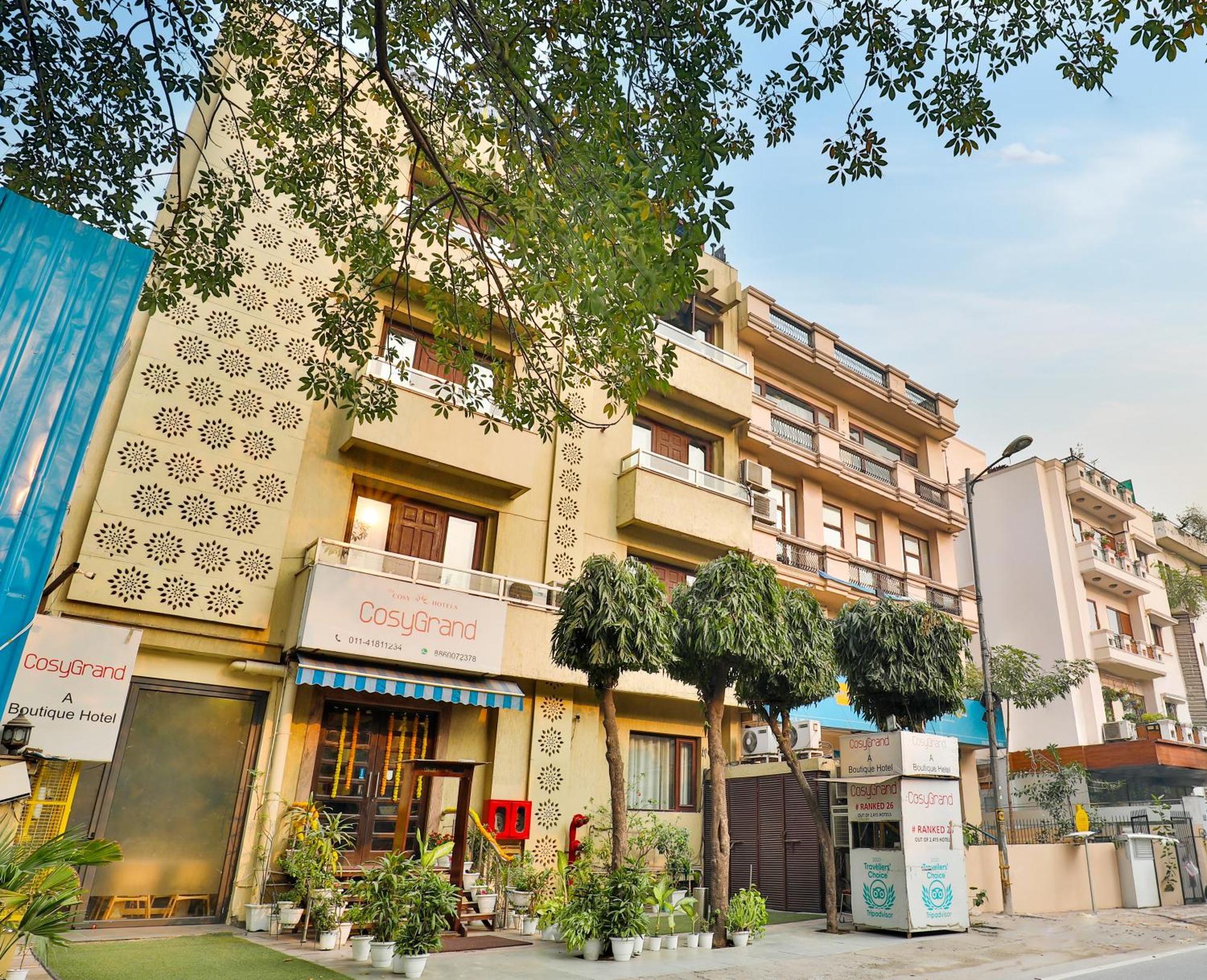 Cosy Grand, Chanakyapuri By The Cosy Hotels Nueva Delhi Exterior foto